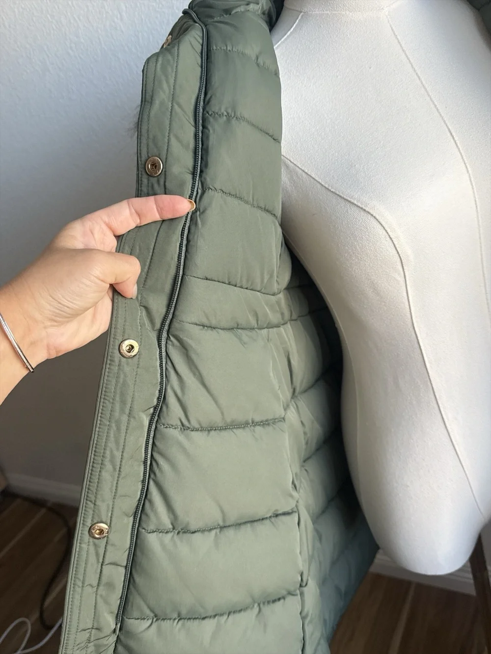 Renoma paris girls down puffer coat